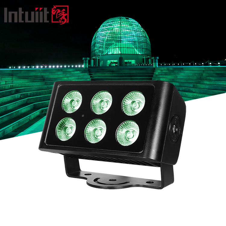 IP65 DMX 40w RGBW Outdoor Led Flood Light Mini City Color Led Wash Stage Light Voor Landschap