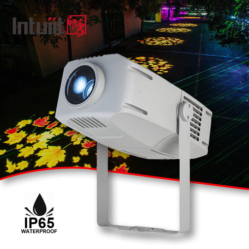 Waterdicht IP65 Logo Gobo Projector Licht Kerstmis Buiten 400w LED Gobo Logo Projector Buiten Reclame Licht