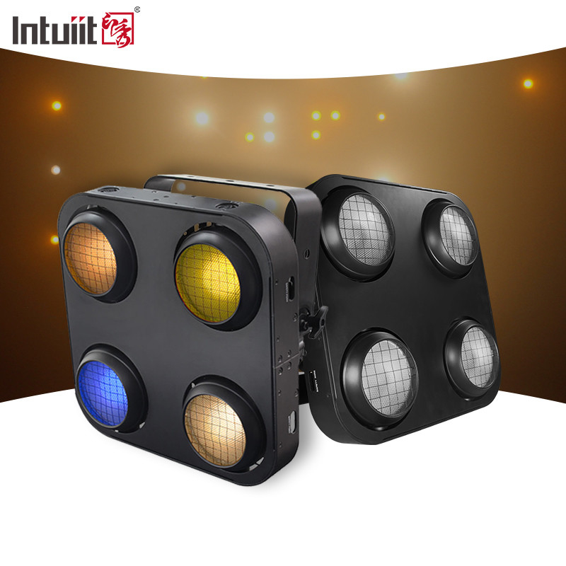 Stagelight Outdoor 4X90W COB Amber Warm White Audience LED Blinder Light