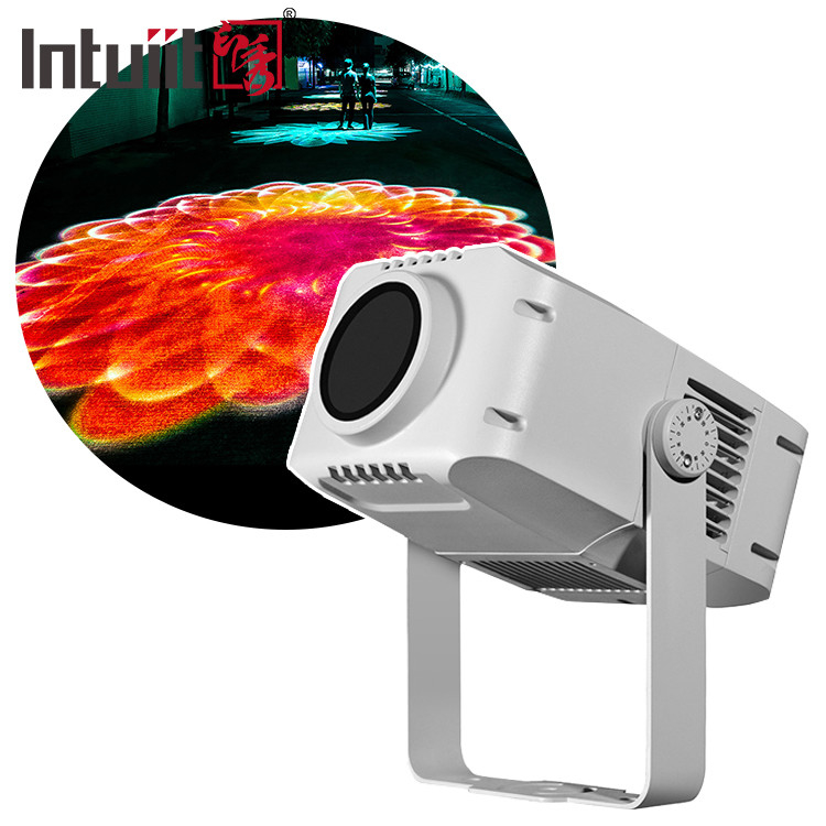 Buiten waterdicht IP65 reclamelampen Logo Gobo Projector 100W LED HD Bright Sign Wall Projection Lamp