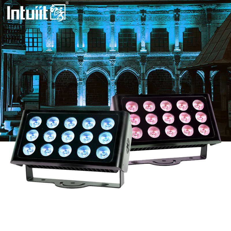IP65 80W Aluminium Body RGBW Wandwasser Lamp Gemeentelijke Architectuur Gebouw Projector Lichtboom Spotlight