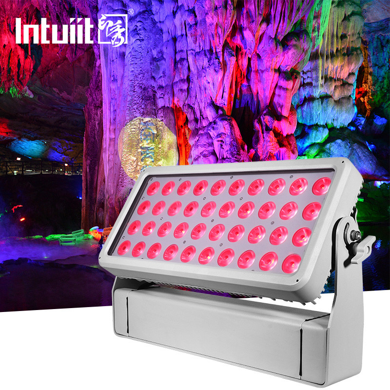 Stadskleur 400W Buitenwas Flood Light Stage Lights Wasser Light LED RGBW