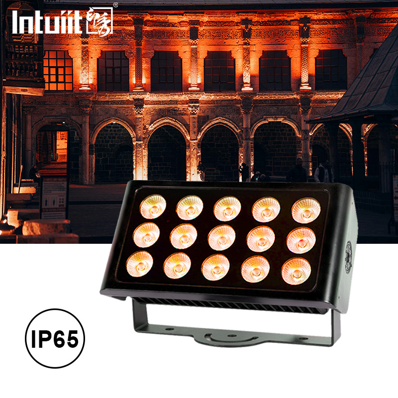 Buiten 80W RGBW LED Flood Light DMX Wandwasser voor Gebouw Gevel Architectuur Scenic Park City Lighting Tuin Vriendelijk