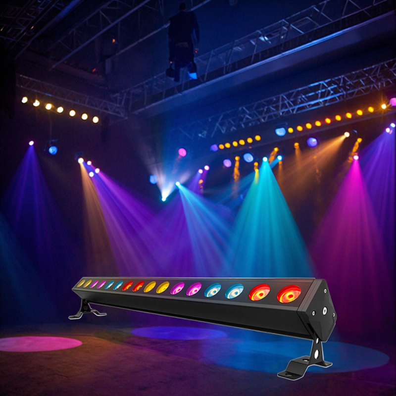Buiten waterdicht IP65 wandwasser LED licht 16 * 5W DMX512 RGBW Aluminium behuizing Stage Lighting
