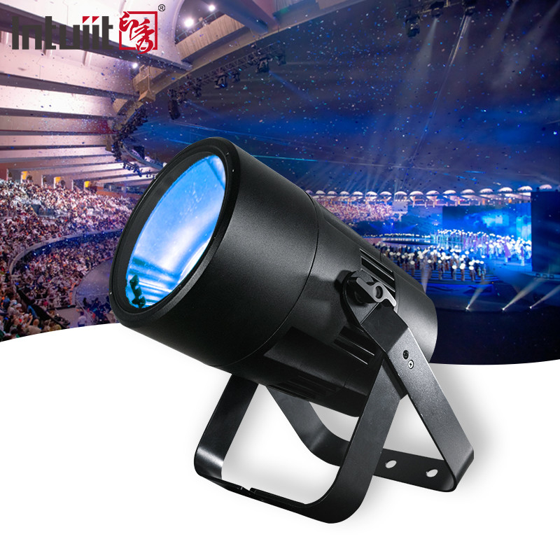 200W COB LED-licht Lineaire zoom 10 tot 55 graden RGBW Theater conferentieruimte Flood Light DMX LED Par