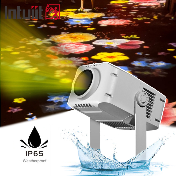 LED Gobo Logo Projector 100w IP65 DJ Light Stage Effect voor Park Tuin Project Landschap