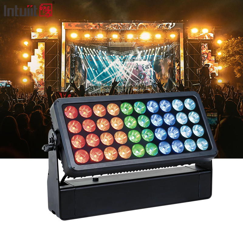 IP65 Waterdicht Buiten 40X10W Rgbw 4in1 Led City Color Led Wall Wash Light