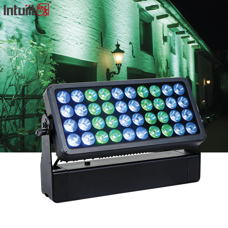 IP65 Waterdicht Buiten 40X10W Rgbw 4in1 Led City Color Led Wall Wash Light
