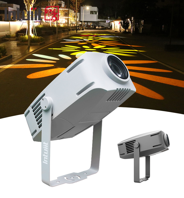 Buiten Gobo Projector 200w Reclame Projector Roterende Led Waterdicht IP65 Logo Gobo Projector Licht