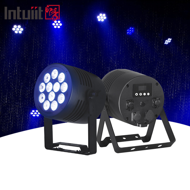 12*20w RGBWA+UV LED Buitenwaterdicht Uplights Draadloos Dmx Batterij Par Licht voor Huis Decoratie Stage Effects Event Club