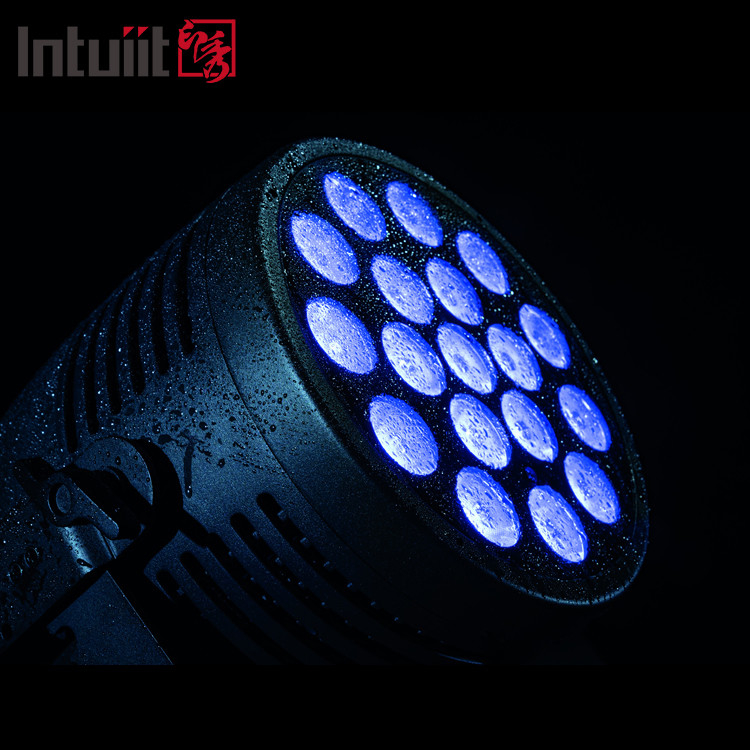 18pcs*20w Led Par Can Light met variabele Rgbwa+Uv 6In1 voor Theme Park DJ Bar Stage