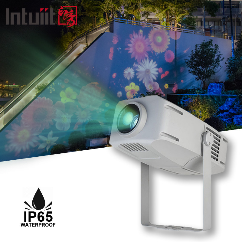 Buiten Gobo Projector 400w Reclame Projector Roterende Led Waterdicht IP65 Logo Gobo Projector Licht