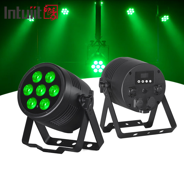 Stage Light Led Par RGBWA UV 6IN1 7x20w IP65 Waterdicht Dmx Led Par