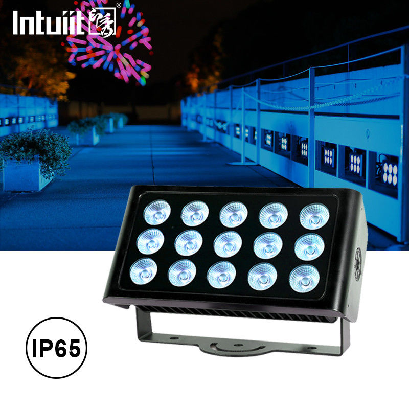 Buiten 80W IP65 Vierkante DMX RGBW LED Flood Light voor Gebouw Gevel LED Wandwasser Floodlight