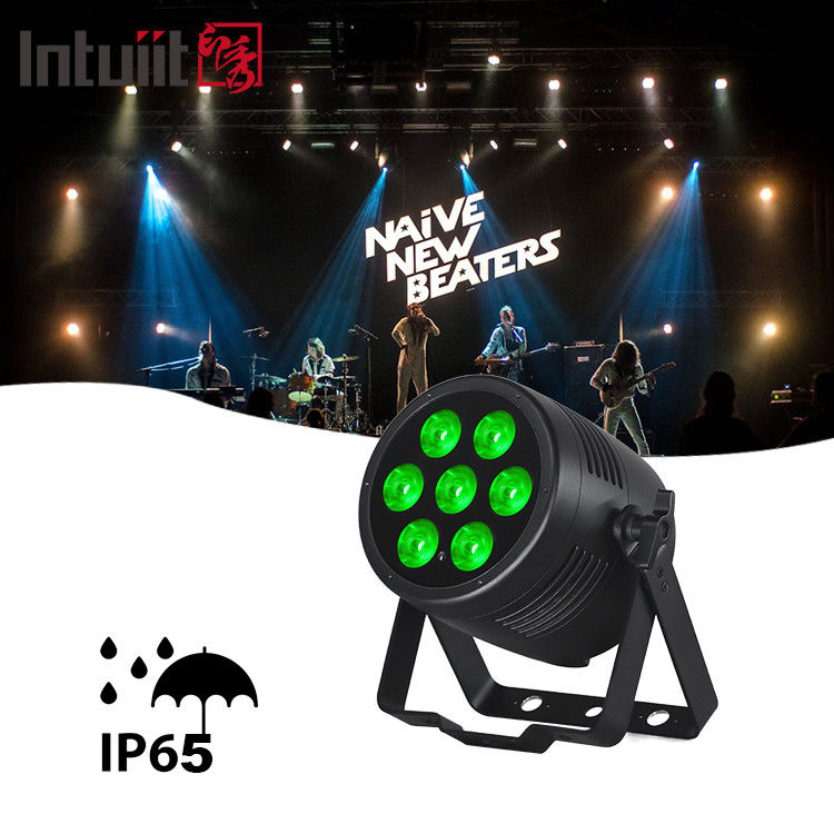 7x20W RGBWAUV 6in1 Par Uplight Led Par Stage -verlichting
