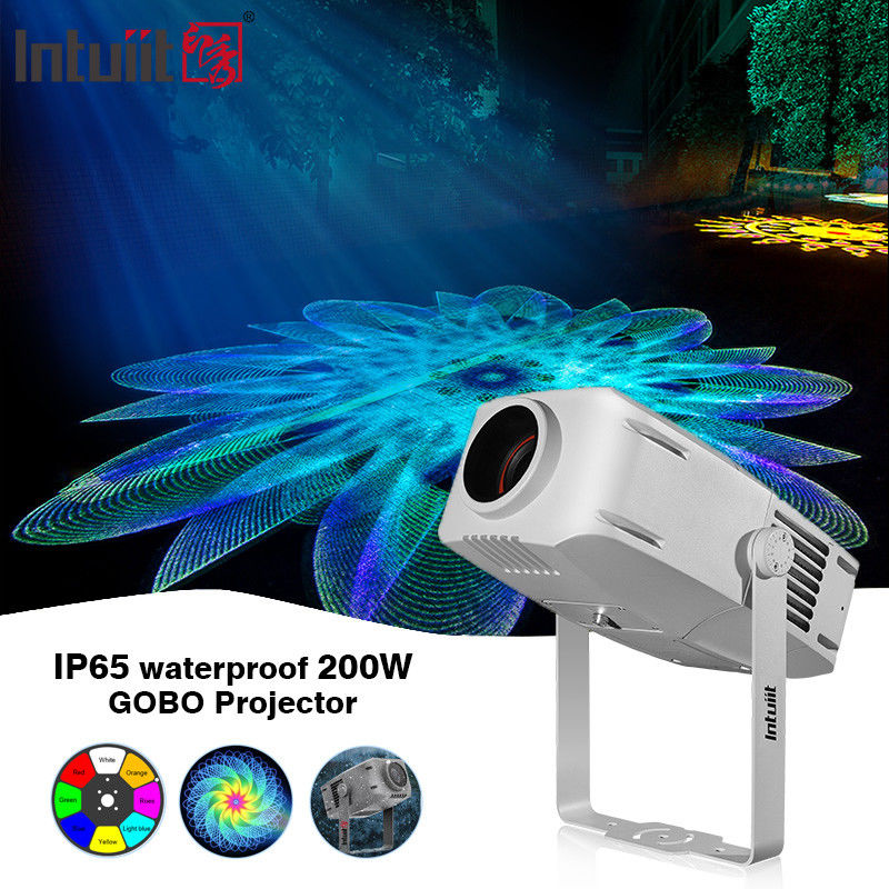 200W Gobo Projector Outdoor Ip65 Helderheid Reclame Led logo Licht Gobo Projector Warehouse Reclameverlichting
