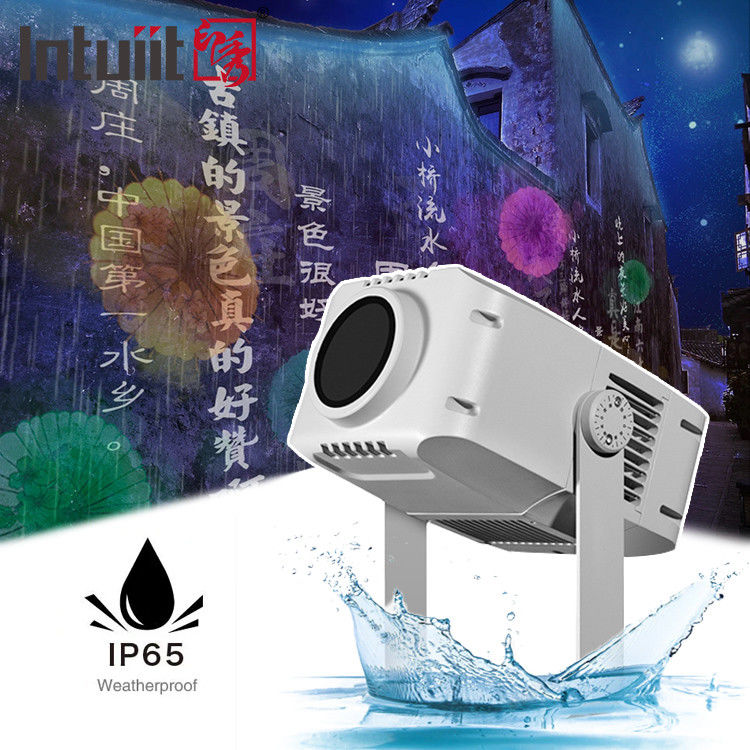 100W waterdicht buitenprojector licht IP65 Gobo-projector met LED-balkeffect DMX DMX512 besturingsmodus
