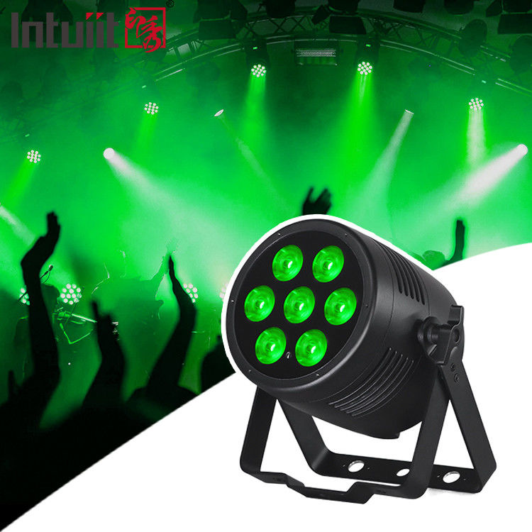 7x20W Rgbwauv Led Stage Par Light Dmx512 Control Par Light voor evenement bruiloft kerk Stage Party Par lichten