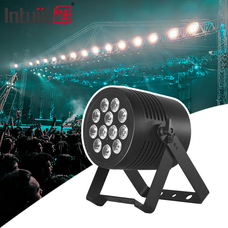 Buitengewone LED-stagelampen DMX 12pcs*20W 6 in 1 RGBWA UV waterdicht Par licht voor bruiloft/stage/disco/concert lampen