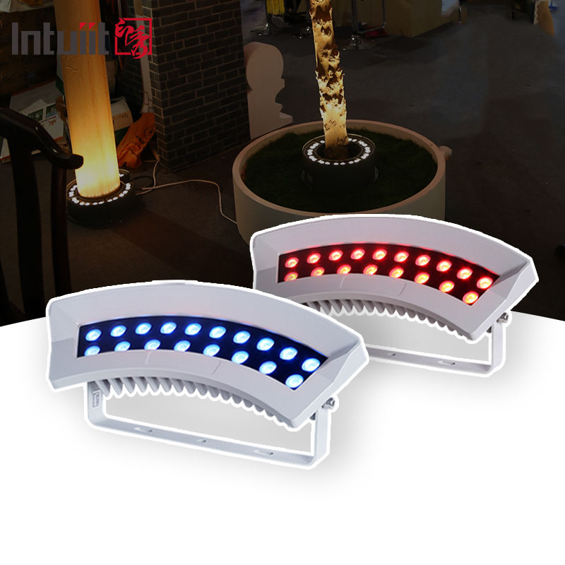 RGBW 36W Outdoor Garden LED Hug Tree Light IP65 Waterdicht Kleurrijk Spot Light Aluminium Aluminium Hug Tree Light
