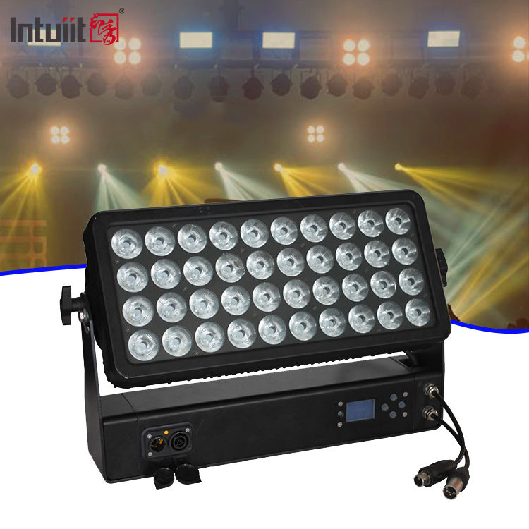 Waterdichte Fullcolor 400w RGBW 4-in-1 Wall Washer LED City Color Light voor DJ Concert Evenement Show Podium Landschapsverlichting