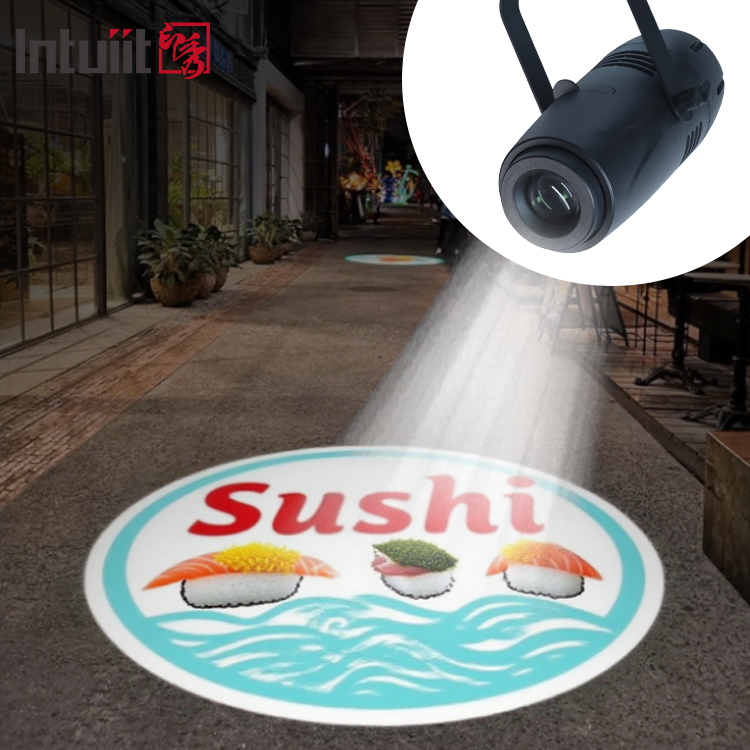 40W aangepaste LED-gobo-projector statisch of dynamisch beeld voor reclame