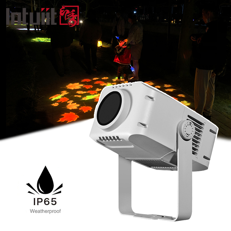 Buiten Gobo Projector 100w Reclame Projector Roterende Led Waterdicht IP65 Logo Gobo Projector Licht