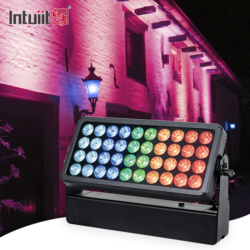 40x10W RGBW 4In1 Waterproof Event Wash DMX LED Stage Light Uplight IP65 Outdoor Hotel Spotlights