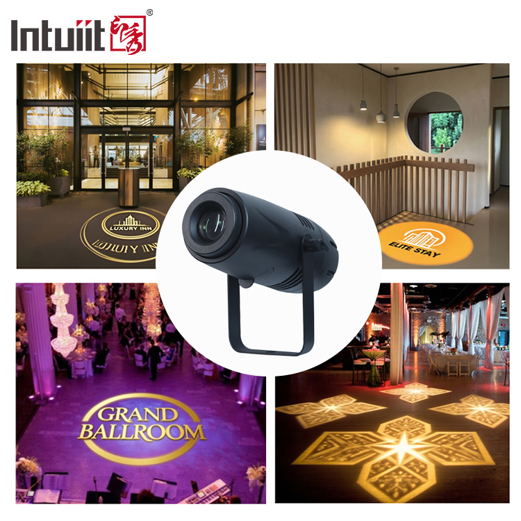 Led Gobo Projector 40w Led Projector Indoor Projection Lamp Gobo Custom logo Welkom Licht Led Projector