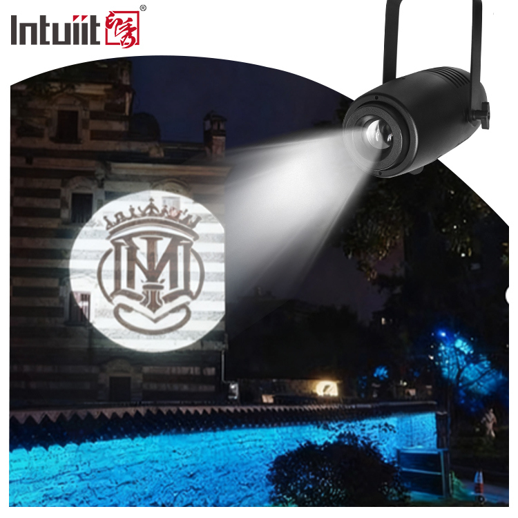 60W Logo Gobo Projector Advertising Lights LED Sign Wall Projection Lamp Outdoor Waterproof IP65