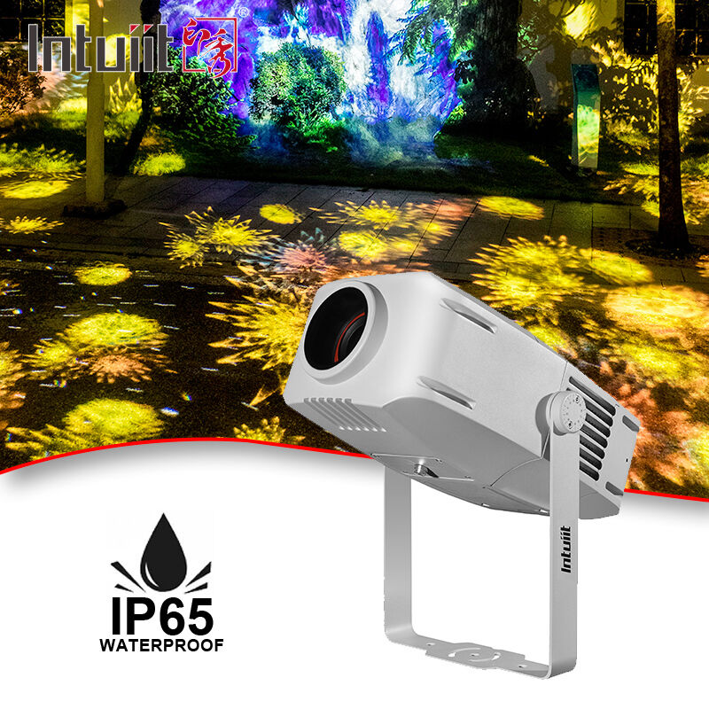 Waterdichte Ip65 400w Buitenreclame Gobo Projector Roterende Projectie Led Gobo Licht Projector