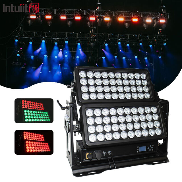 400W 800W 1500W City Color DMX Control Mode Waterdicht LED Stage Wash Light Dubbellaag Floodlight voor Event