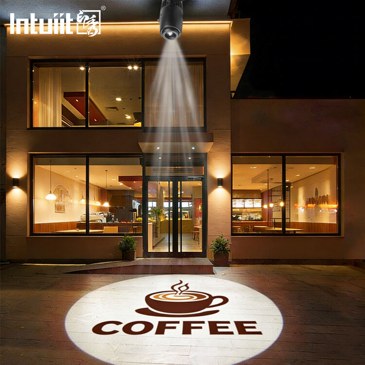 IP65 Waterdicht Roterende LED 60W Projector - Aluminium legering Gobo Licht voor Custom Logo Reclame & Outdoor Branding