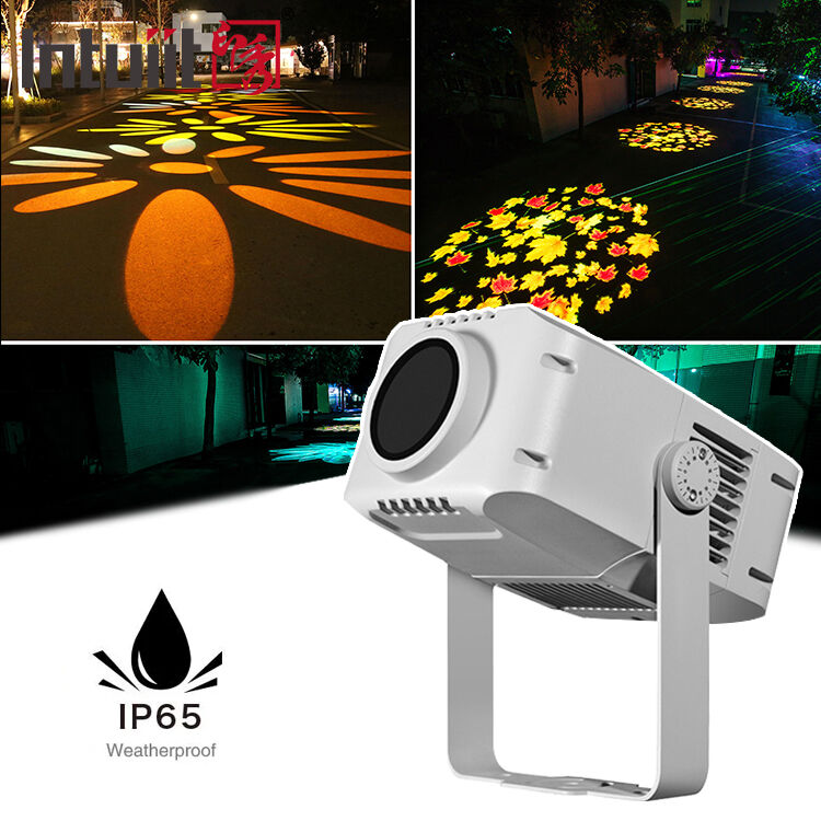 100W Waterdichte Outdoor LED Gobo Projector DMX512 Besturing logo Projector IP65 Waterdichte Gobo Licht