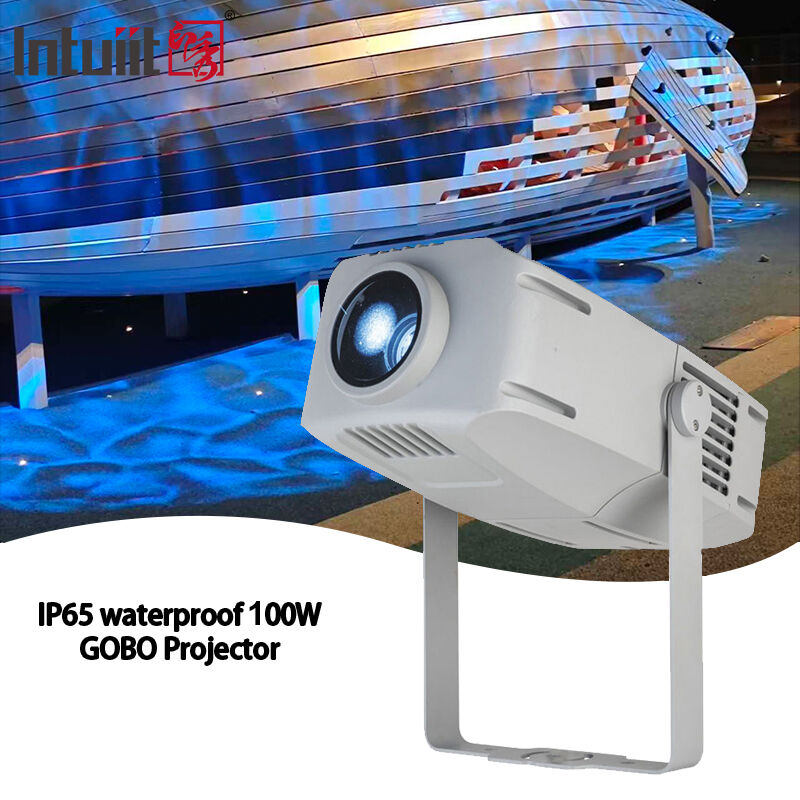100W Gobo Projector Water Effect IP65 Waterdicht Outdoor LED Water Wave Effect Lights Led logo Gobo Projector Licht