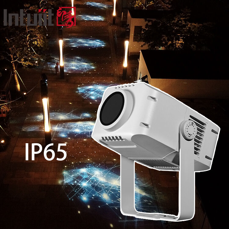 IP65 Waterdichte Roterende LED 100W Projector - Aluminium Legering Gobo Licht voor Custom Logo Reclame & Buitenreclame