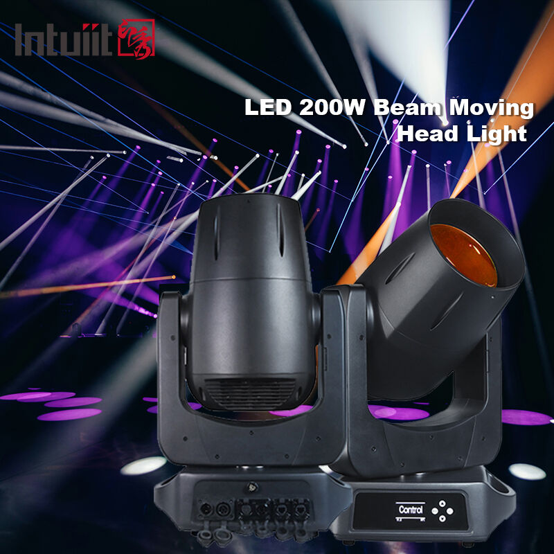 Outdoor Waterproof IP66 Beam Light Led 200w Moving Head Light With DMX512 Stage Lighting