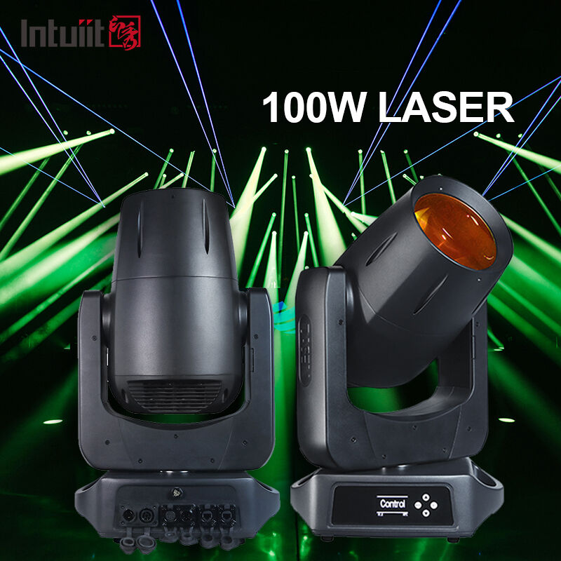 IP66 Waterdichte Moving Head 100W Laserlicht Moving Head Beam Verlichting voor Concerten Buiten