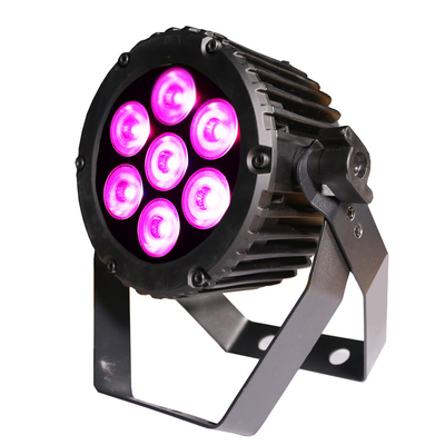 Licht 7 X 3W RGB 3 In1 LEIDEN van tri van het Pariprofiel DJ Vlak Parilicht voor Disco