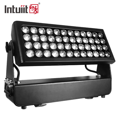 IP65 de geleide Vloed Lichte 48PCS 10W RGBW 4 In1 van de LEIDENE Openluchtwasmachine van Wasll Stadskleur voor het Hotelgebeurtenissen van het Tuinpark