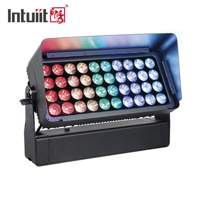 Van de LEIDENE van 40X10W DMX RGBW 4 In1 de Wasmachine de Lichte Waterdichte IP65 Openluchtstad Vloedmuur Verlichting van de de Bouwkleur