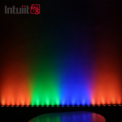 Rgb Geleide Lichte 0.3M 0.5M 1M Linear Washer 24W Ip67 DMX512 Architecturale Schijnwerper van Muurwasmachine
