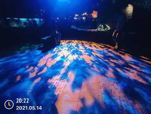 Waterdicht dynamisch watergolfeffect licht buitenshuis Rgbw watergolf led Gobo projector licht