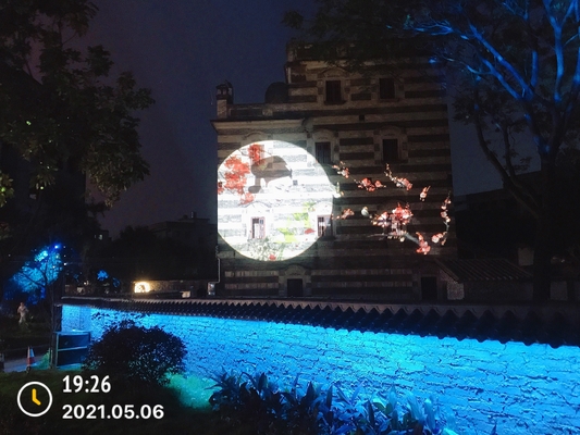 Themapark Outdoor Gobo-projector Hoge heldere 100W 200W 400W Ip65