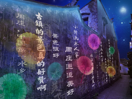 Dmx Stage LED Effect Gobo Light 200w Voor Cultureel Toerisme Markt Theme Park