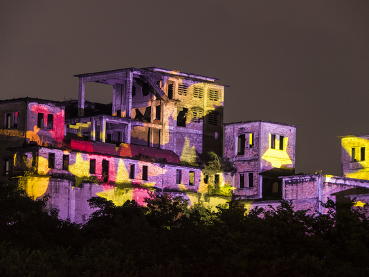 De geleide Effect Openluchtdouane die van het de Projector200w Gezoem van Gobo Gobo-Licht voor Landschapsproject roteren