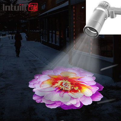 60 Watt Custom Logo GOBO Projector Lights Outdoor LED GOBO Projector Lamp IP65 Waterdicht Voor Bedrijven Winkel Front Reclame En Bruiloft