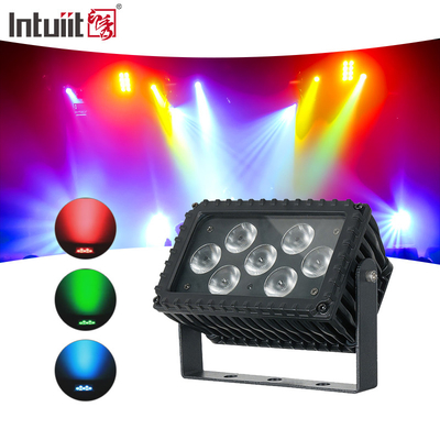 7x3W LED Buiten RGBW Architecturale Projectie Floodlight Gevellicht