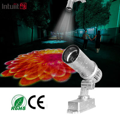 Waterdicht IP65 Logo Gobo Projector Licht Kerstmis Buiten 60w LED Gobo Logo Projector Buiten Reclame Licht