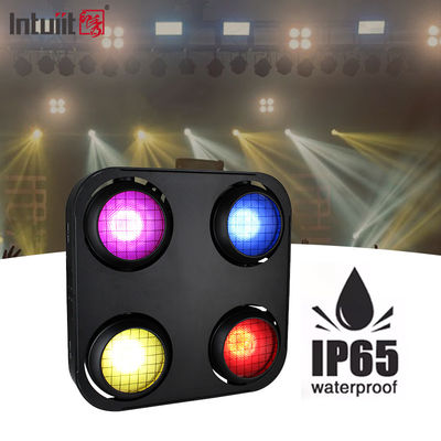 4x90w DMX512 Bestuurde RGB LED Podiumverlichting Waterdichte Blinder Licht met Aluminium Behuizing IP65